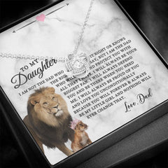 Lion's Pride: Necklace Gift Set for Daughter