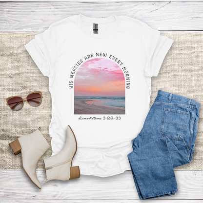 His Mercies Are New T-Shirt SST326V3