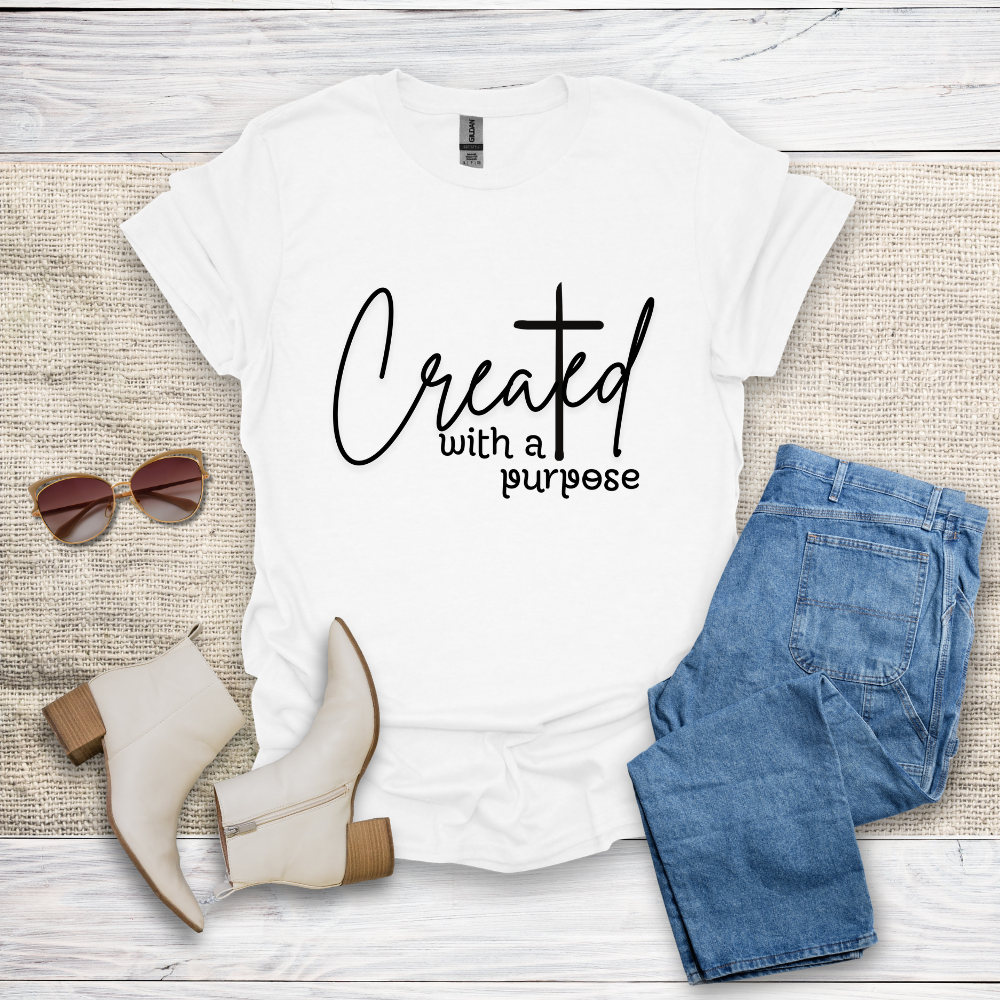 Created With A Purpose T-Shirt SST320V2