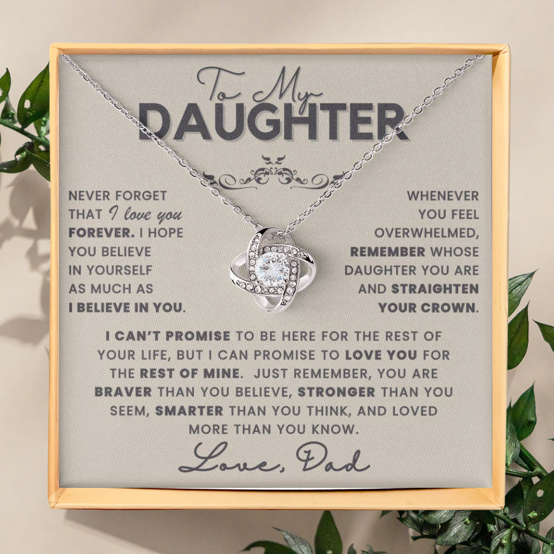 Forever by Your Side Daughter Necklace Gift Set