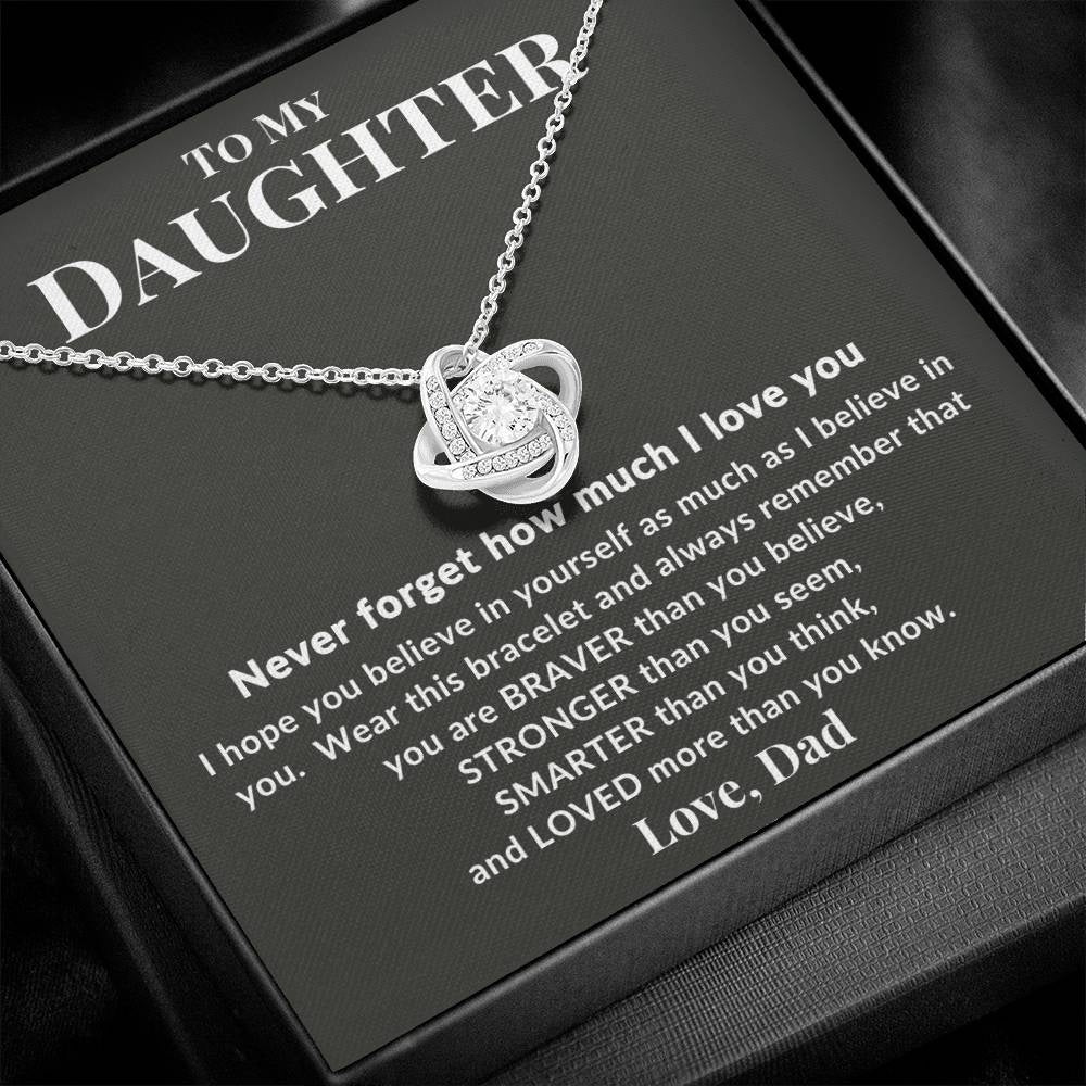 Believe in Yourself: Necklace Gift Set for Daughter