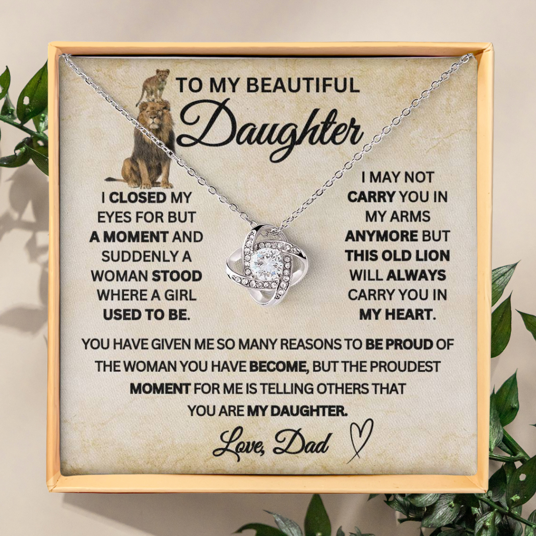 But A Moment Daughter Necklace Gift Set