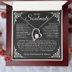 Eternal Love: Heart Necklace Gift Set for Soulmate