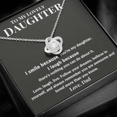 Smile and Laugh: Necklace Gift Set for Daughter