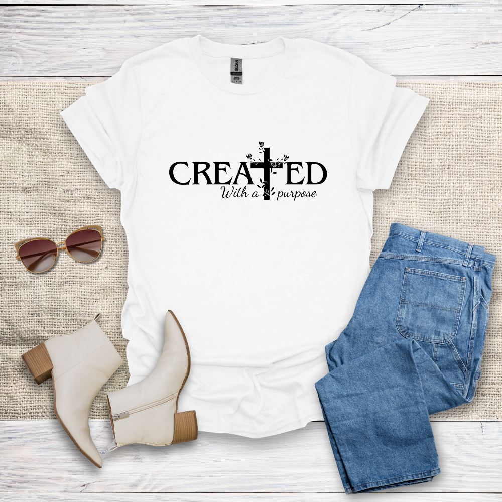 Created With A Purpose T-Shirt SST320V1