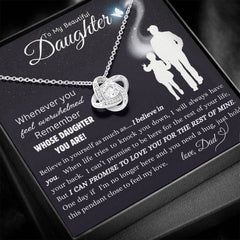 Beloved Daughter: Necklace Gift Set for Daughter