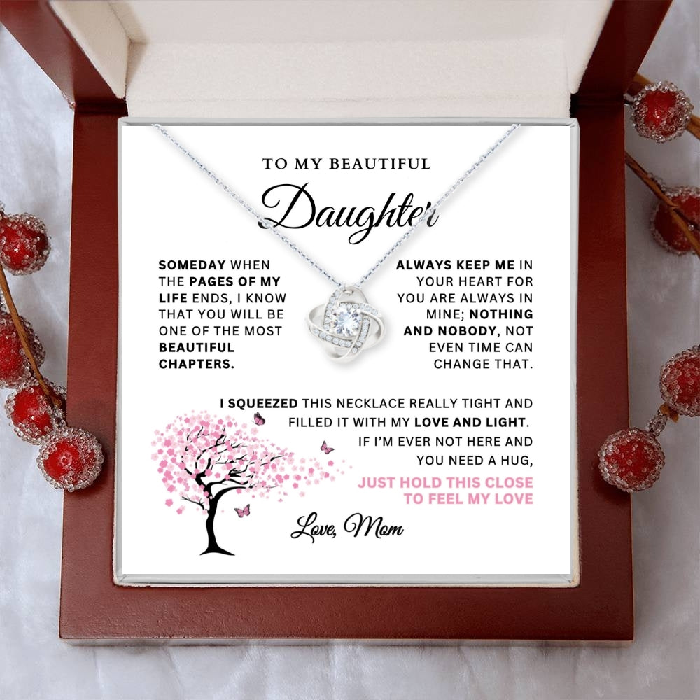 Eternal Love & Light: Necklace Gift Set for Daughter