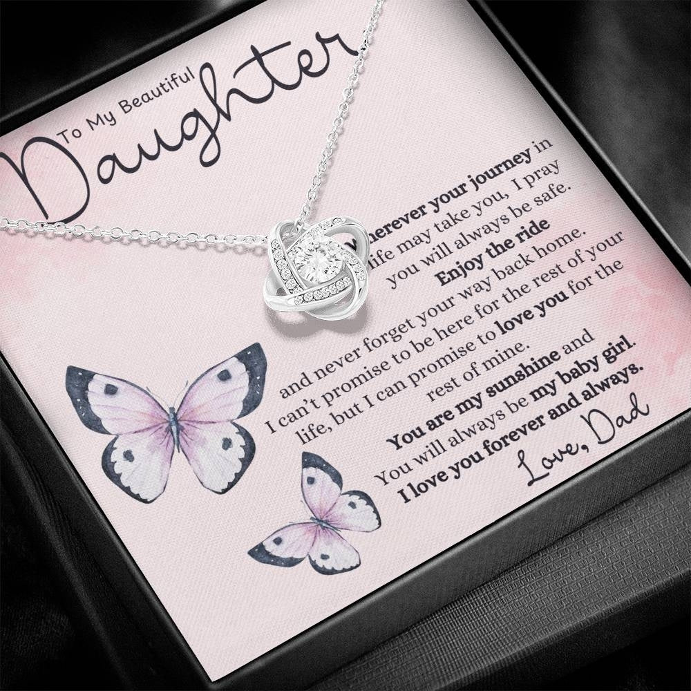 Sunshine Journey: Necklace Gift Set for Daughter