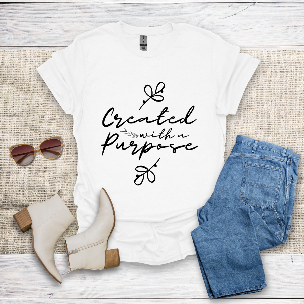 Created With A Purpose T-Shirt SST320V3