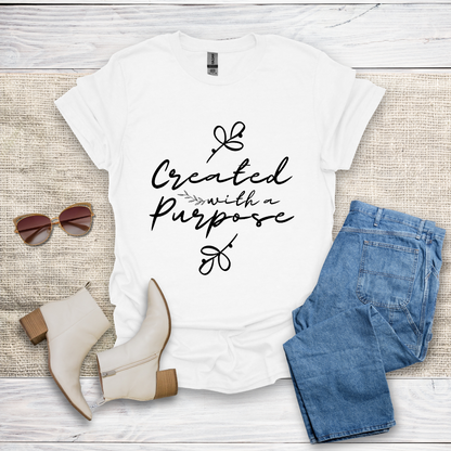Created With A Purpose T-Shirt SST320V3