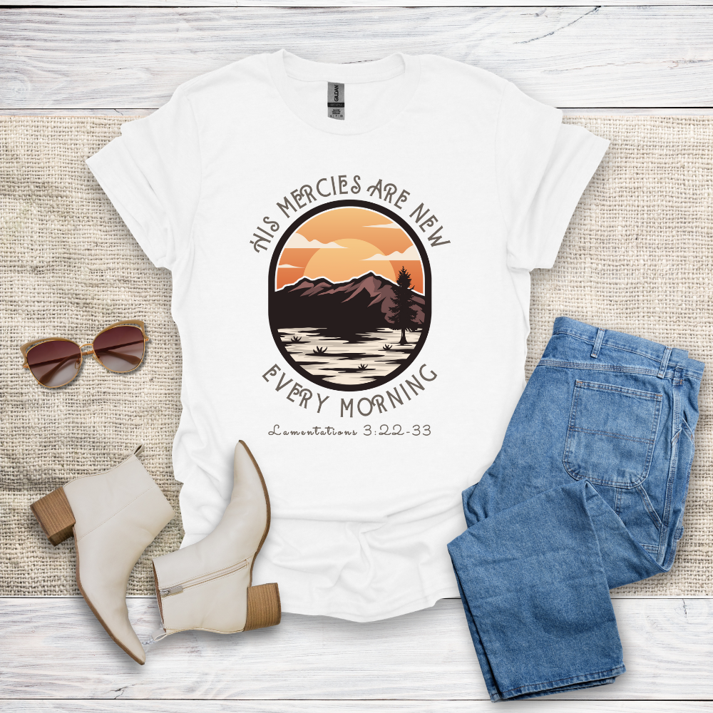 His Mercies Are New T-Shirt SST326V5