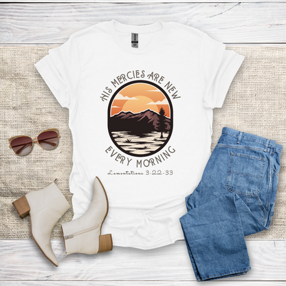 His Mercies Are New T-Shirt SST326V5