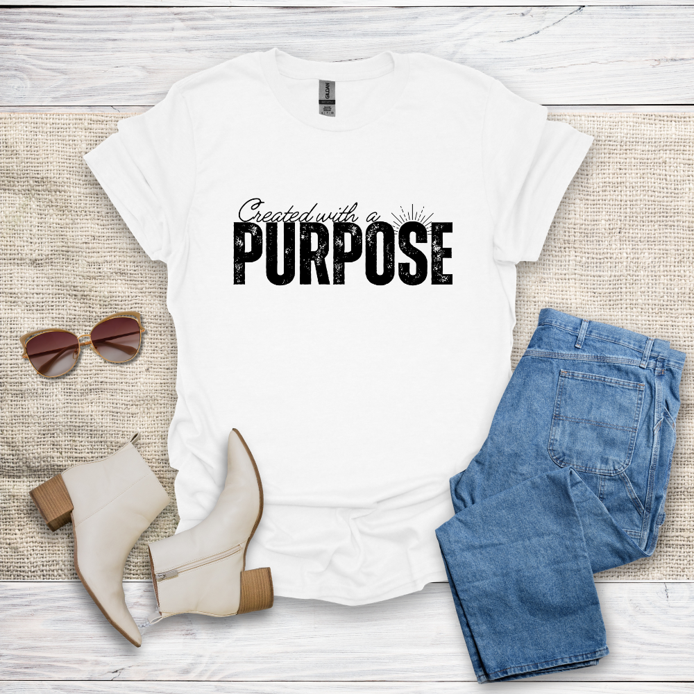 Created With A Purpose T-Shirt SST320V4