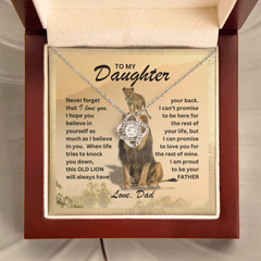 Old Lion's Love: Necklace Gift Set for Daughter