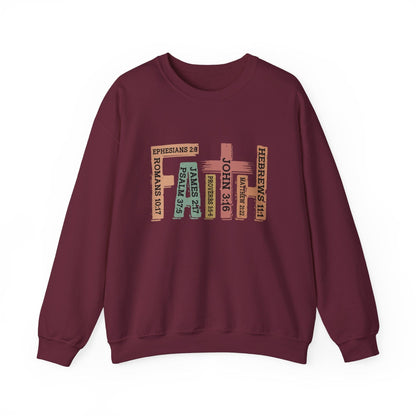Faith Heavy Blend™ Crewneck Sweatshirt
