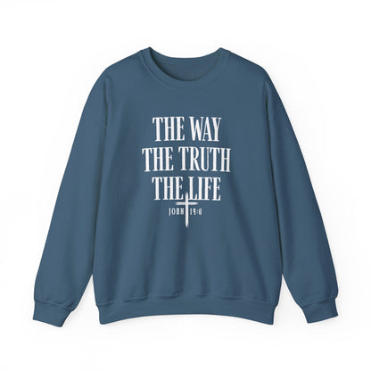 The Way The Truth The Life™ Crewneck Sweatshirt 1001