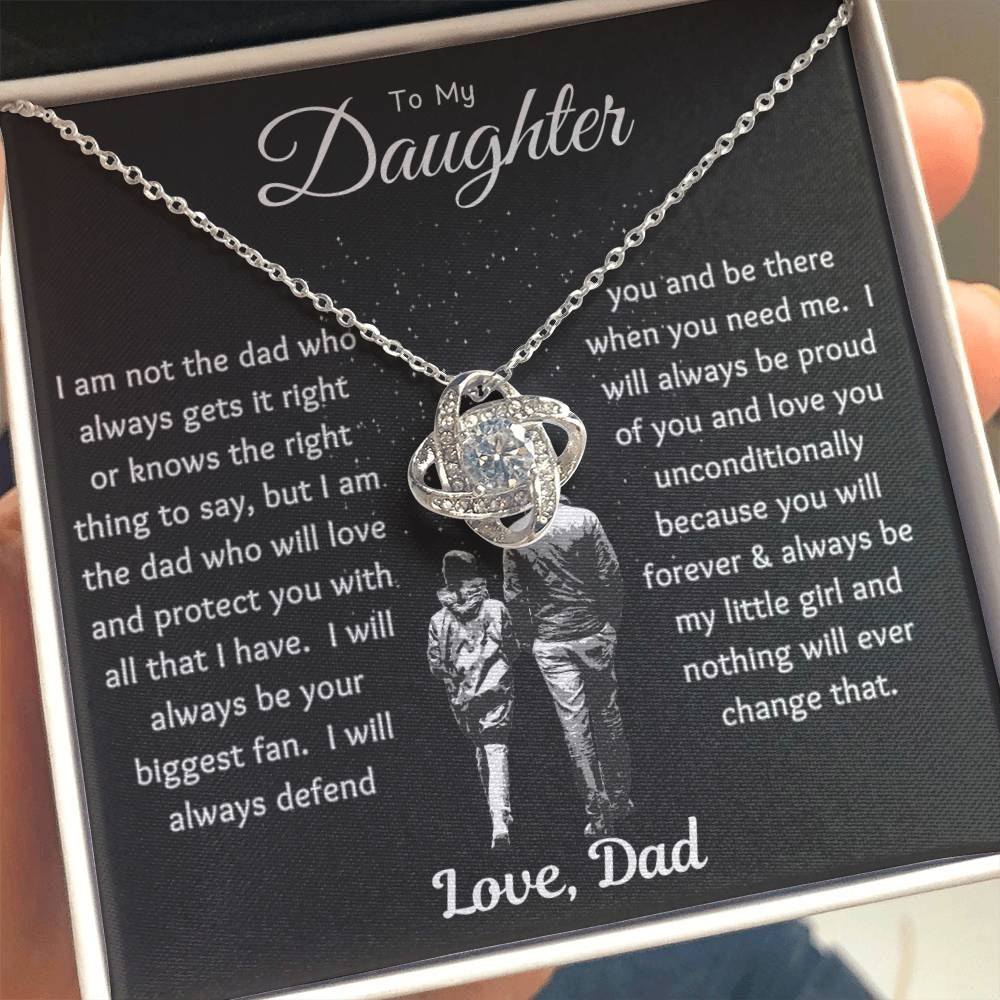 Unconditional Love: Necklace Gift Set for Daughter