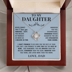 Strength in You Daughter Necklace Gift Set