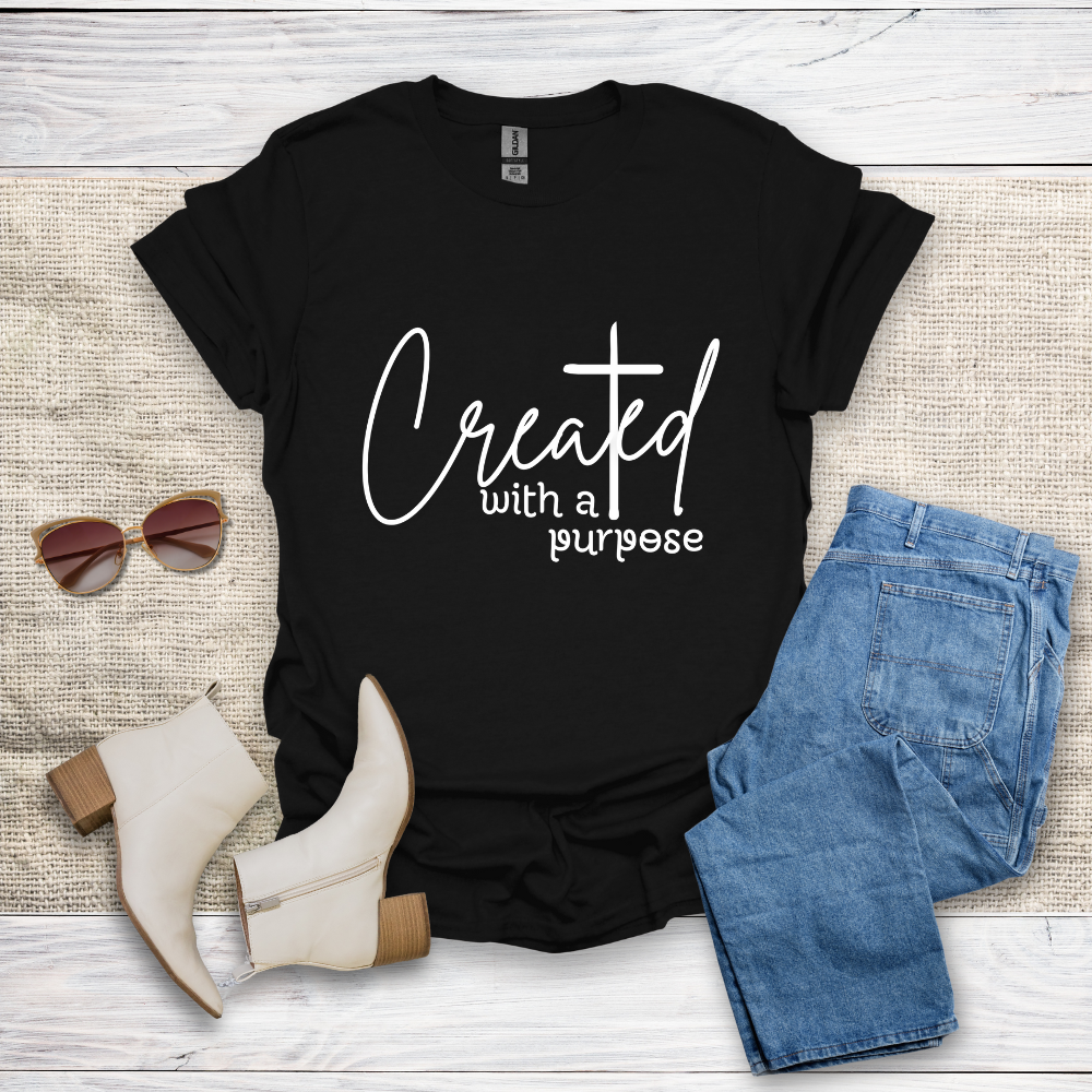 Created With A Purpose T-Shirt SST320V2