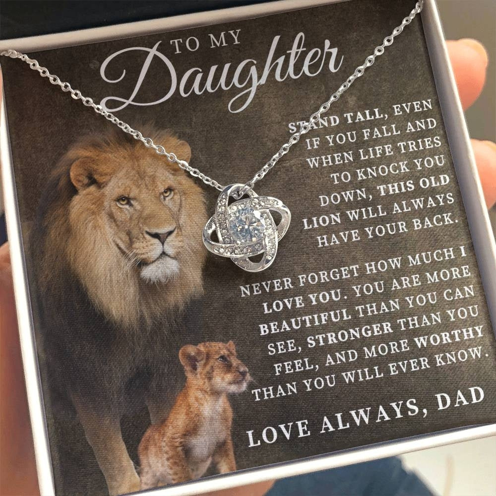 Stand Tall: Necklace Gift Set for Daughter