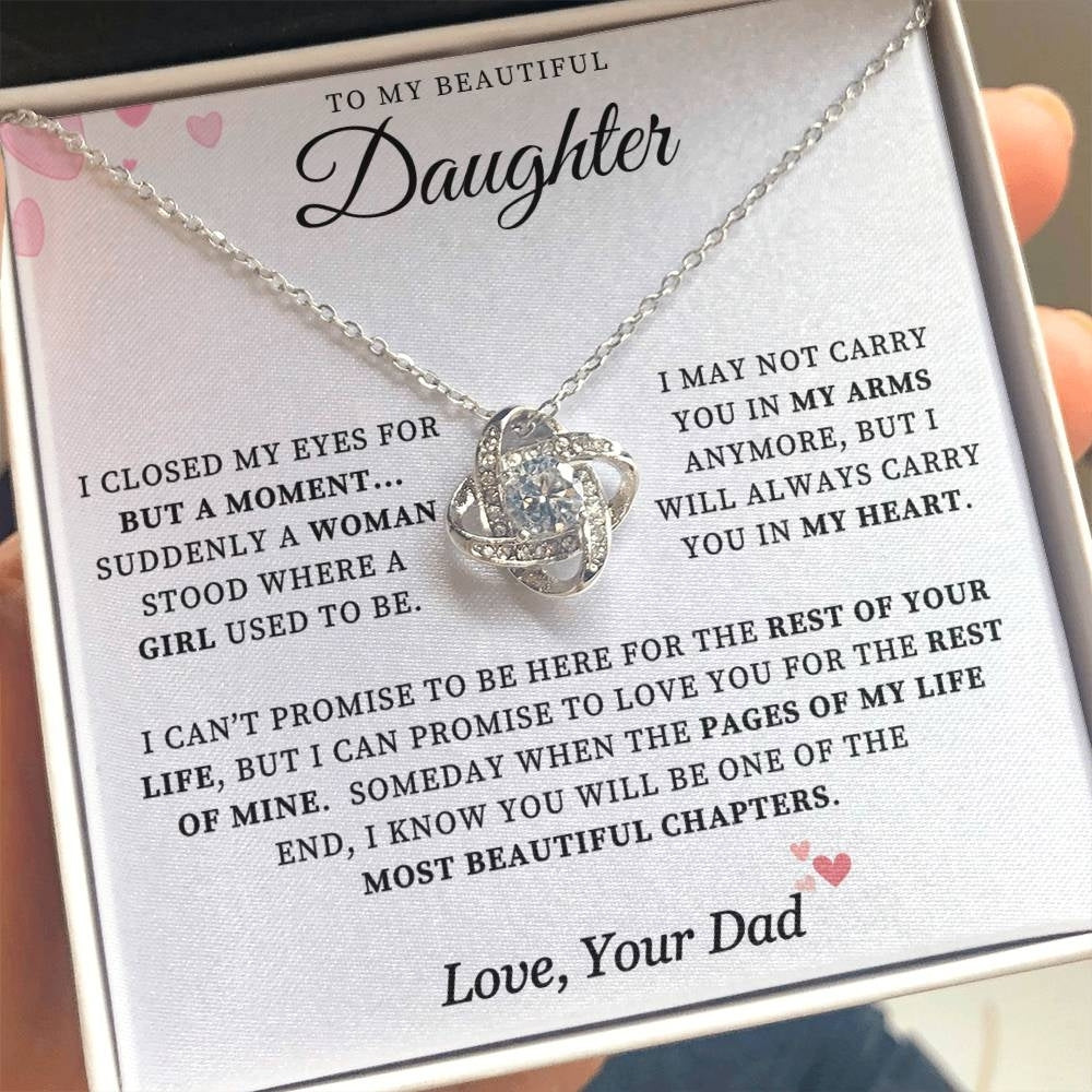 Beautiful Chapters: Necklace Gift Set for Daughter