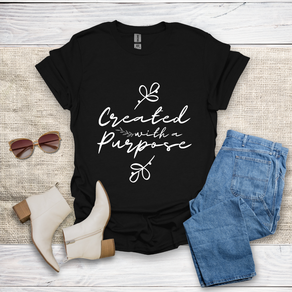 Created With A Purpose T-Shirt SST320V3