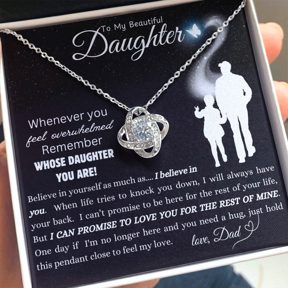 Beloved Daughter: Necklace Gift Set for Daughter