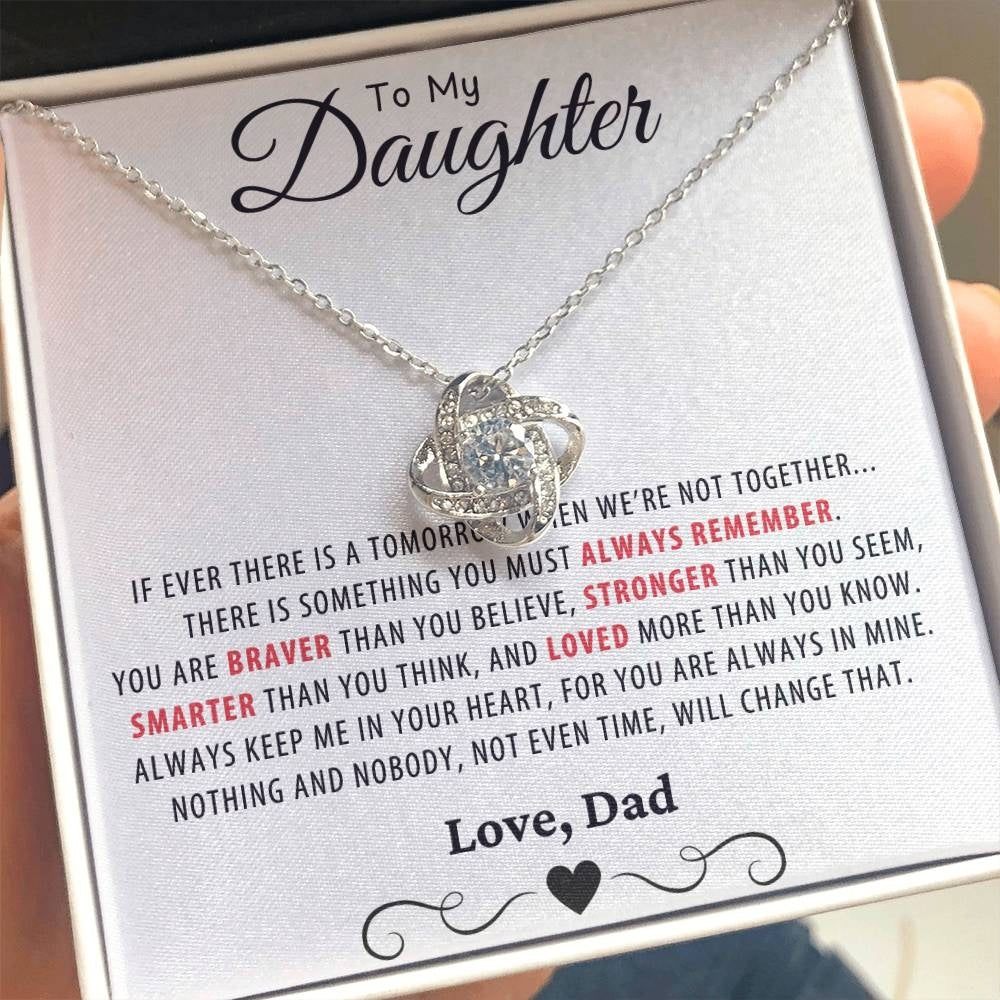 Always Remember: Necklace Gift Set for Daughter