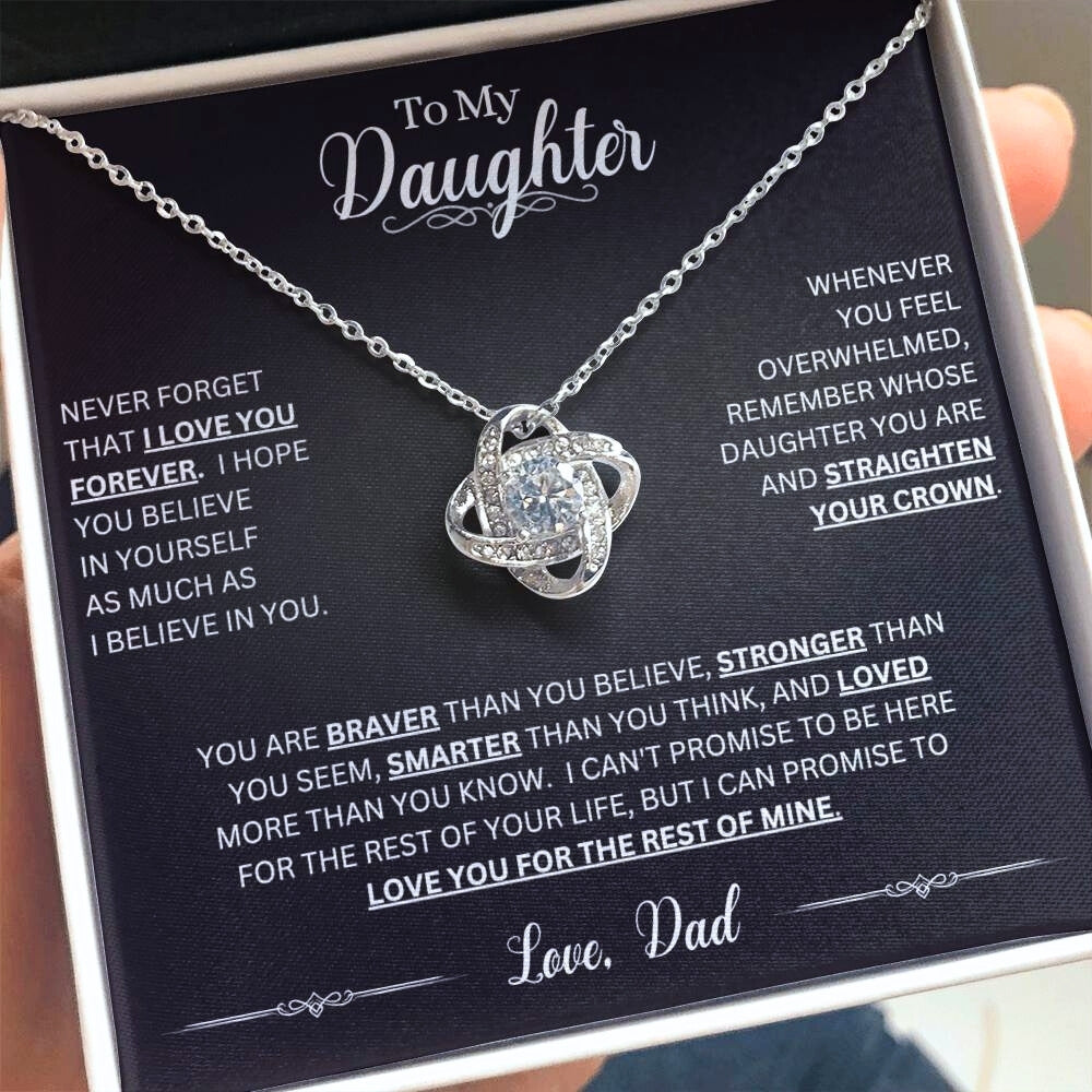 Forever Loved: Necklace Gift Set for Daughter