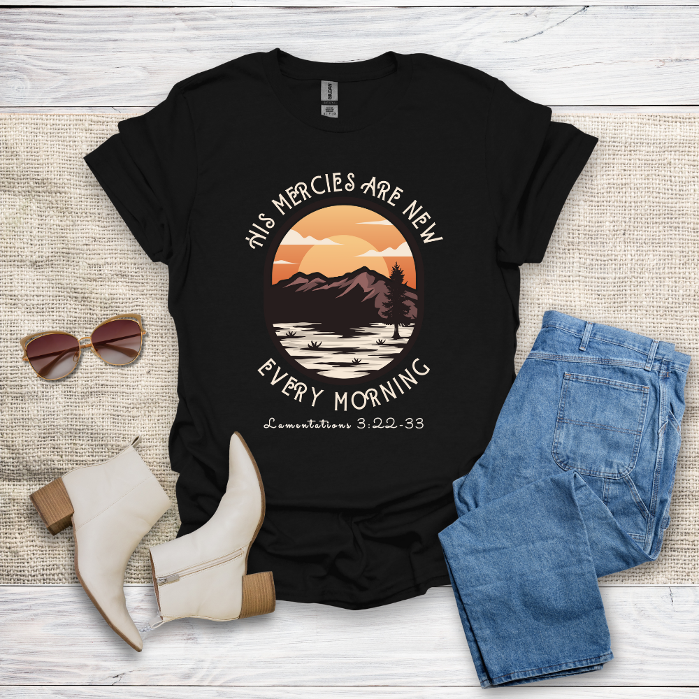 His Mercies Are New T-Shirt SST326V5