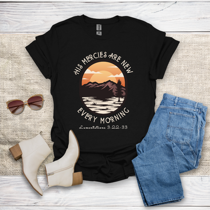 His Mercies Are New T-Shirt SST326V5