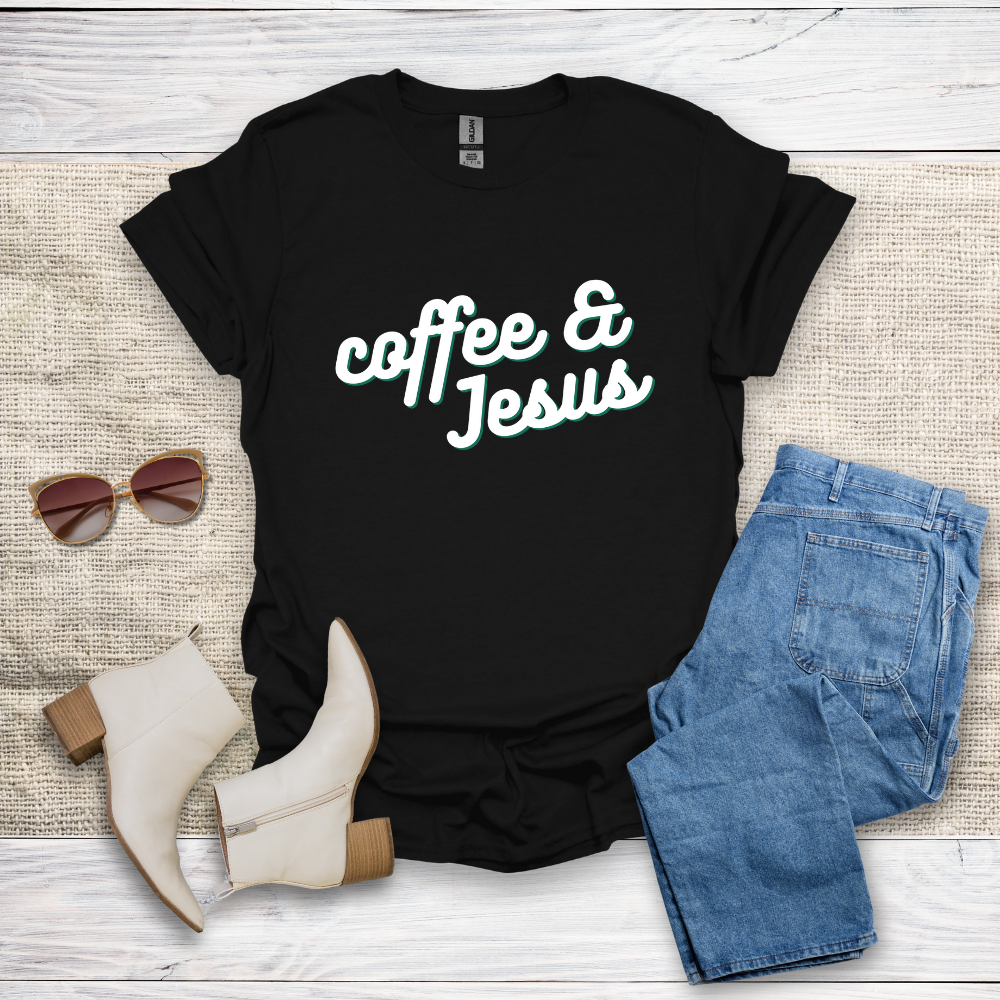 Coffee & Jesus T-Shirt SST315V2