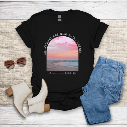 His Mercies Are New T-Shirt SST326V3