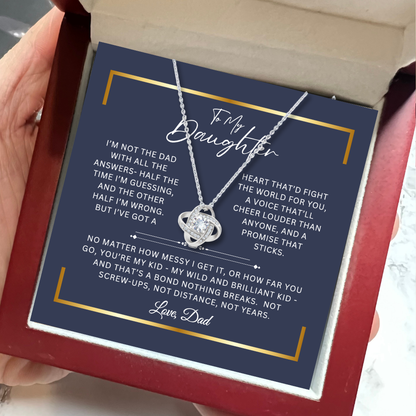 To My Daughter - Unbreakable Bond Necklace Gift Set - SS1010