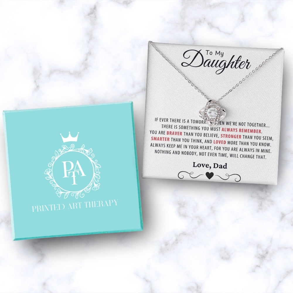 Always Remember: Necklace Gift Set for Daughter