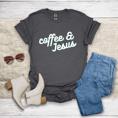 Coffee & Jesus T-Shirt SST315V2