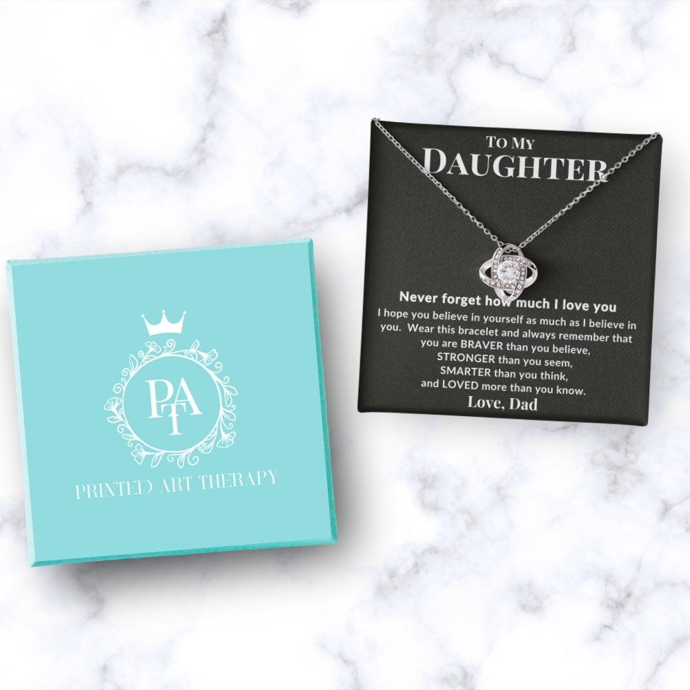 Believe in Yourself: Necklace Gift Set for Daughter