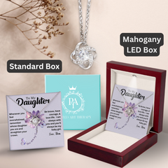 Be Brave Daughter Necklace Gift Set