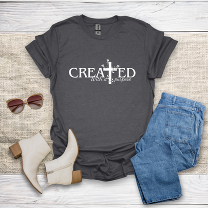 Created With A Purpose T-Shirt SST320V1