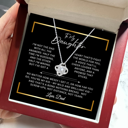 To My Daughter - Unbreakable Bond Necklace Gift Set - SS1020