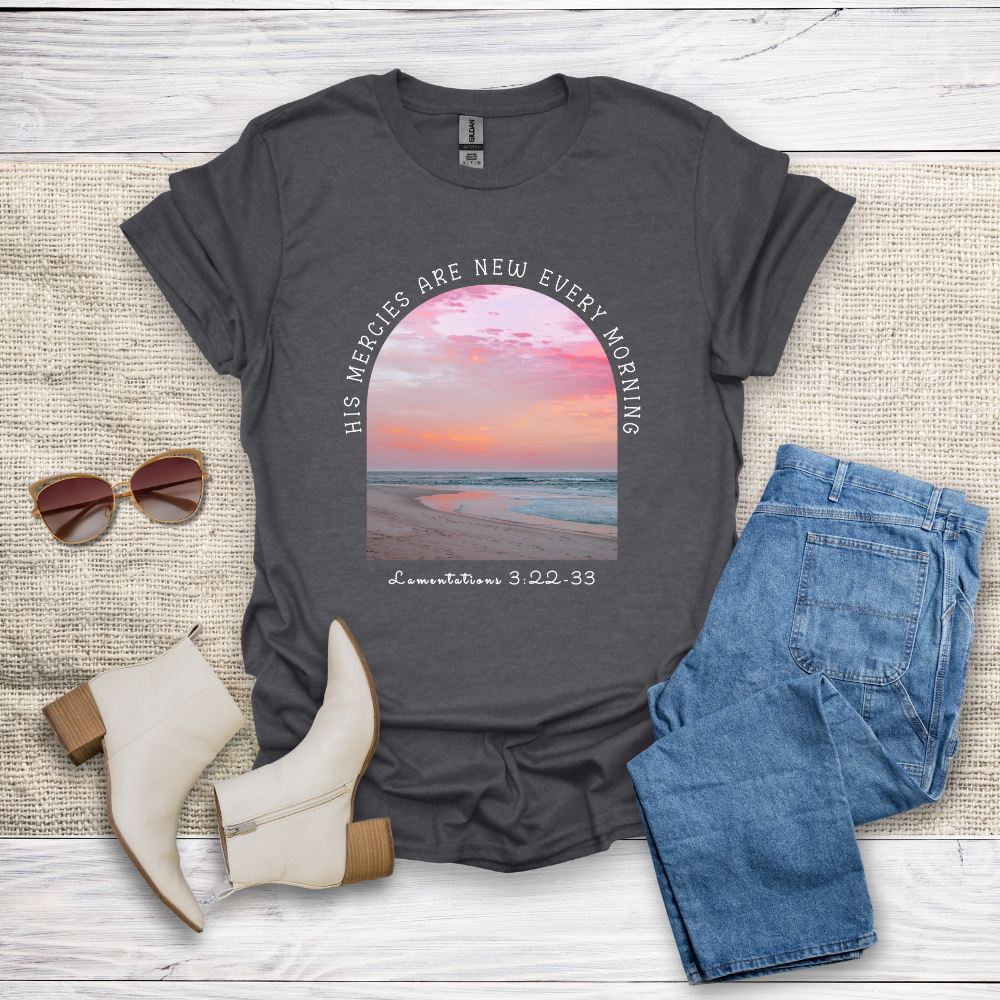 His Mercies Are New T-Shirt SST326V3