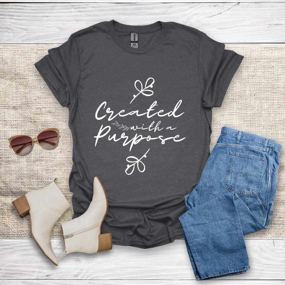Created With A Purpose T-Shirt SST320V3