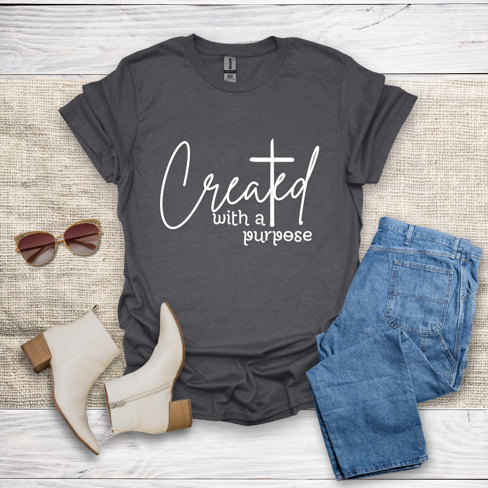 Created With A Purpose T-Shirt SST320V2