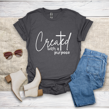 Created With A Purpose T-Shirt SST320V2