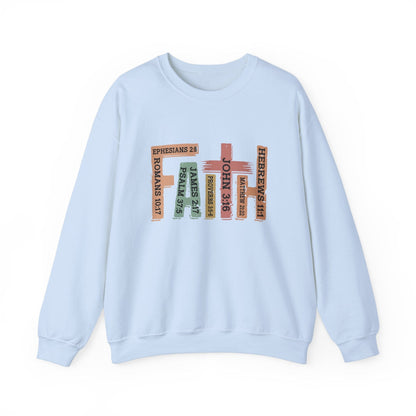 Faith Heavy Blend™ Crewneck Sweatshirt