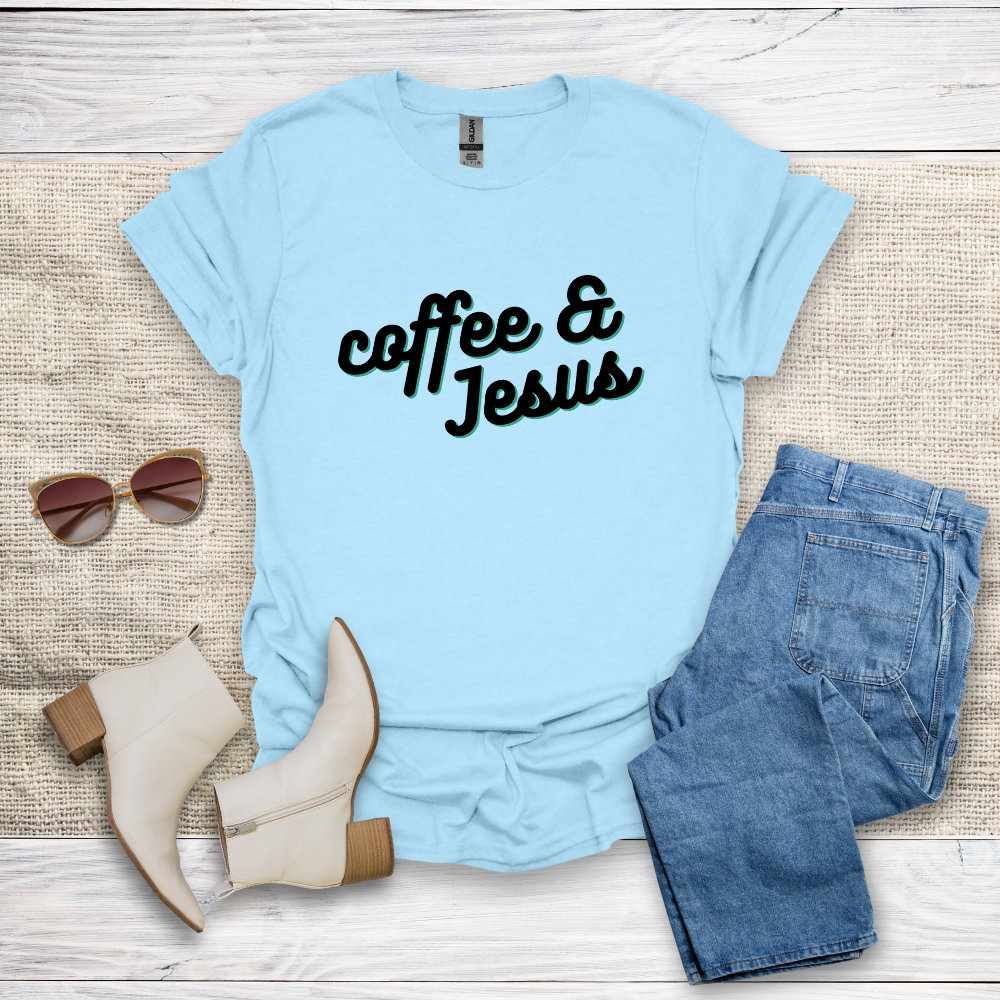 Coffee & Jesus T-Shirt SST315V2