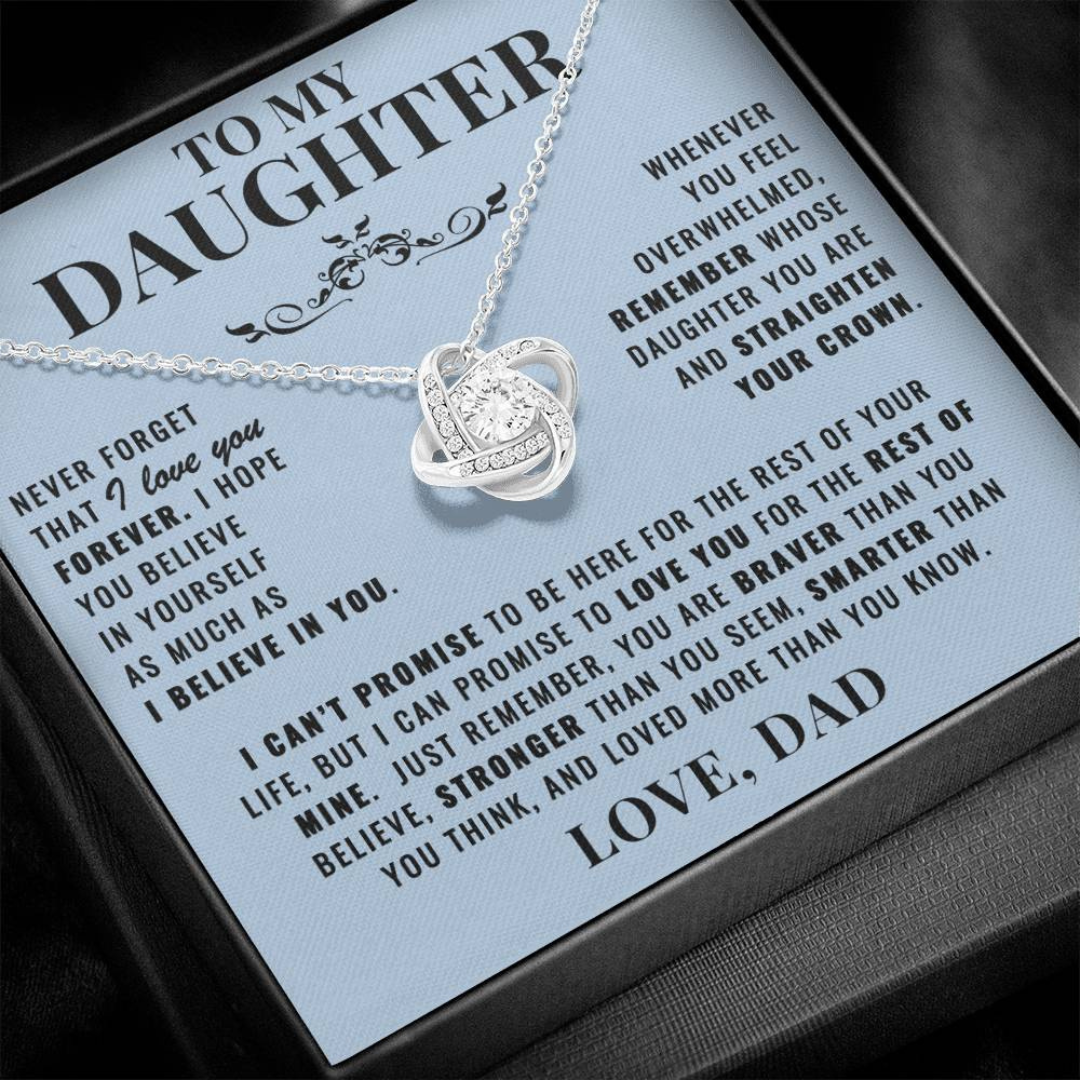 Strength in You Daughter Necklace Gift Set