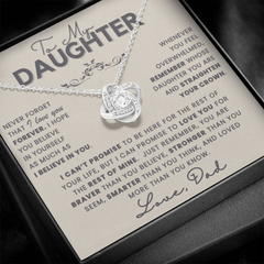 Forever by Your Side Daughter Necklace Gift Set