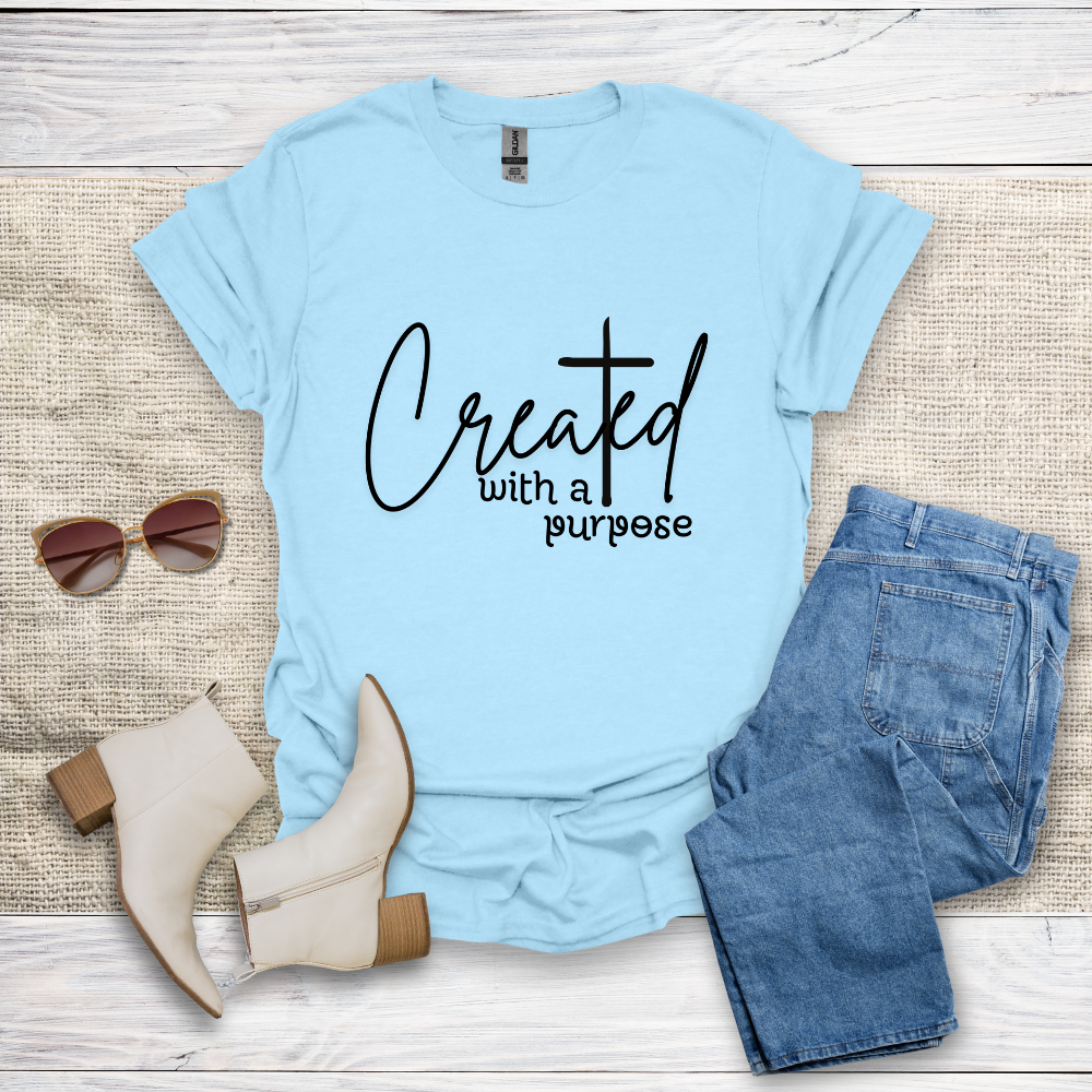 Created With A Purpose T-Shirt SST320V2