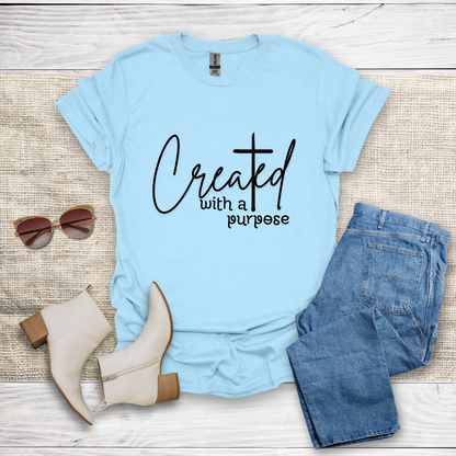 Created With A Purpose T-Shirt SST320V2